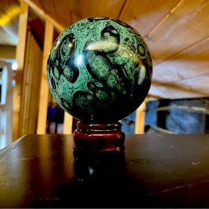 Kambaba crystal sphere